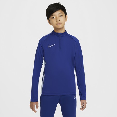 Sweat zippé junior Nike academy bleu