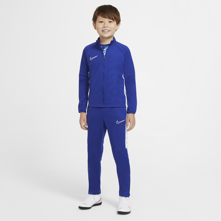 Ensemble survêtement junior Nike Academy bleu blanc