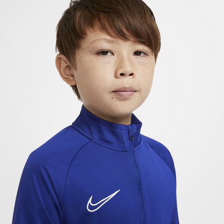 Ensemble surv tement junior Nike Academy bleu blanc sur Foot