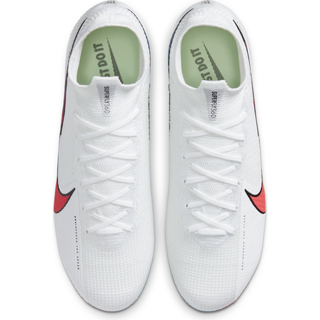Nike Mercurial Superfly VII Elite FG blanc rouge