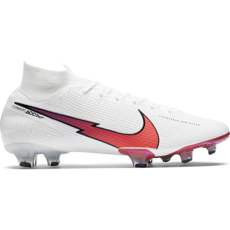 Nike Mercurial Superfly VII Elite FG blanc rouge