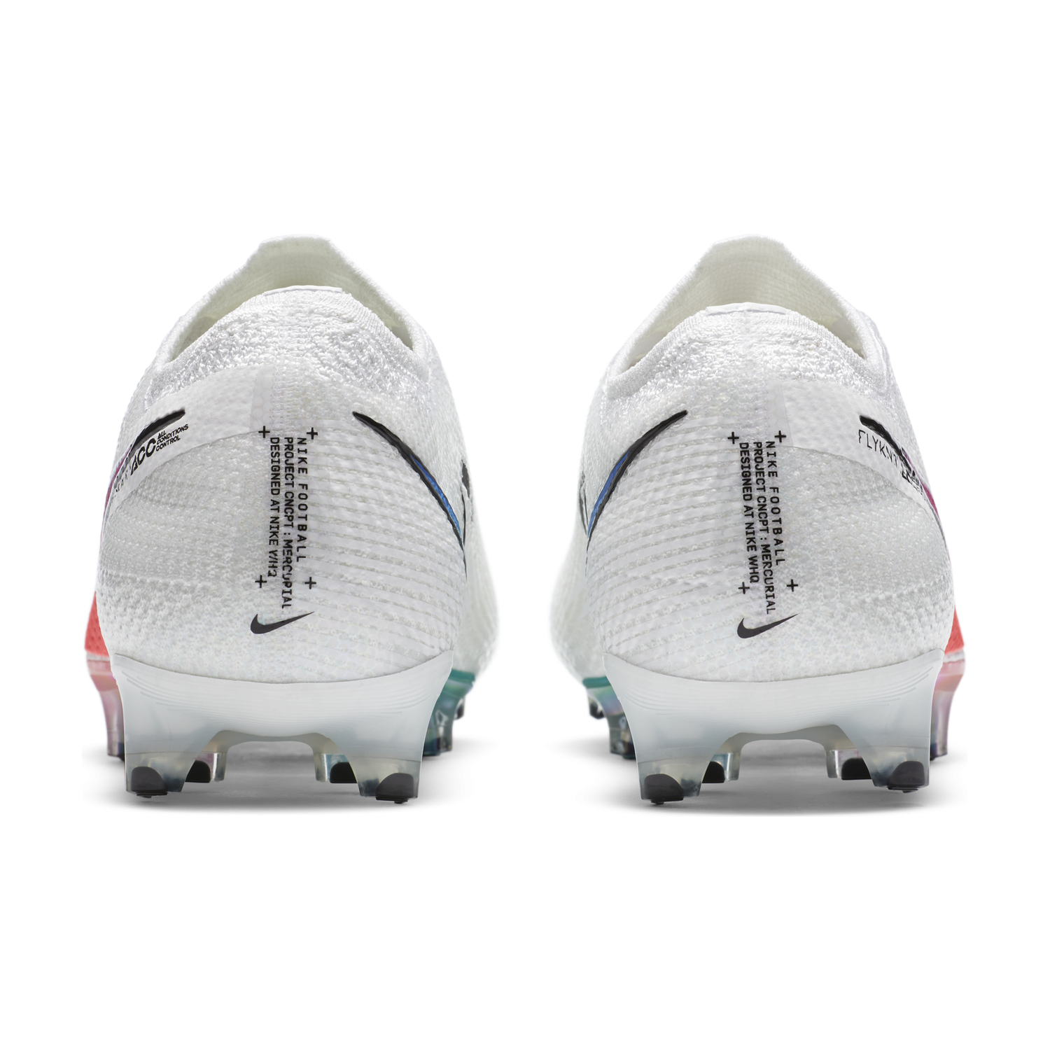 Nike Mercurial Vapor 13 Elite FG La Terre Ferme Crampons de football - Blanc /Argent