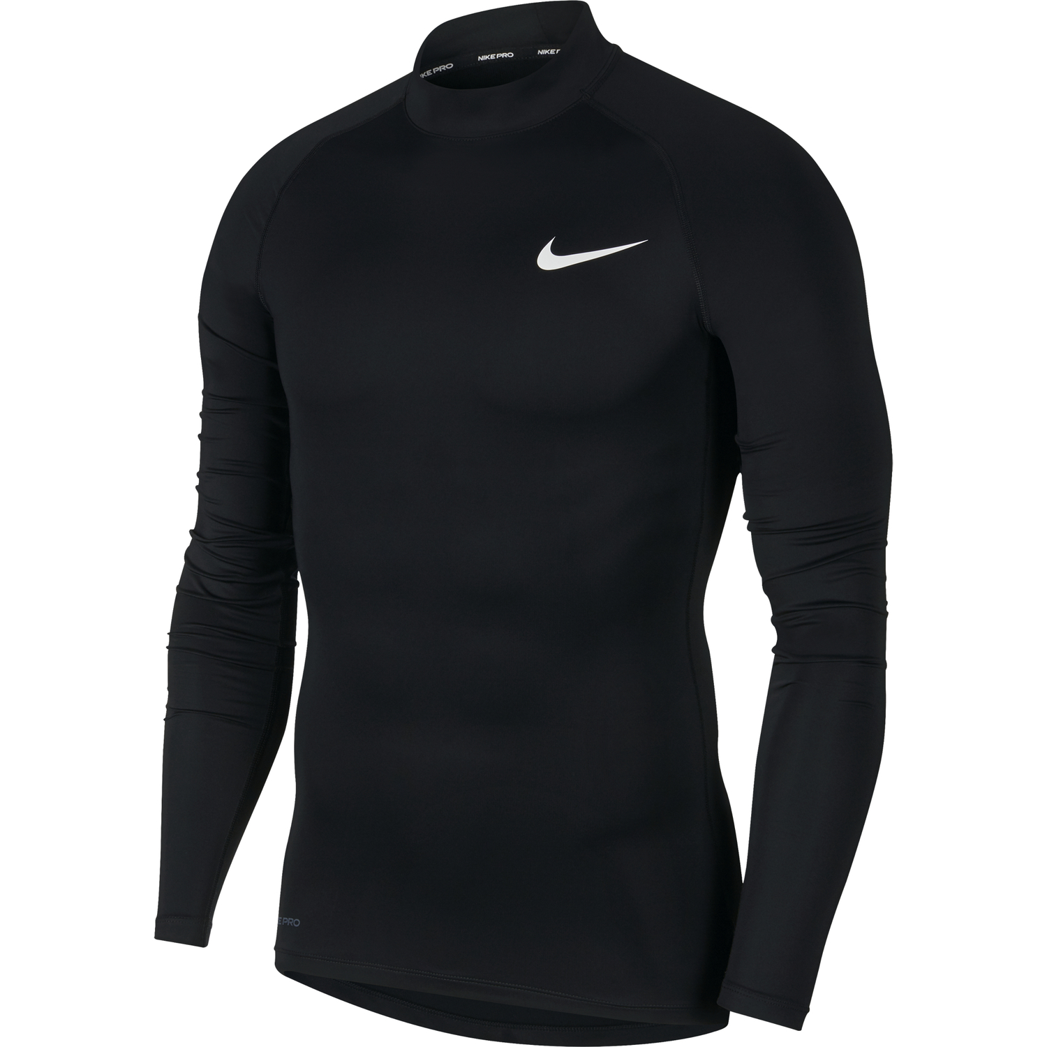 Sous-maillot manches longues Nike Pro col montant noir