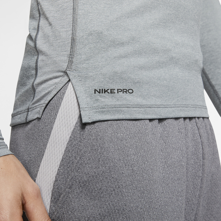 Sous-maillot manches longues Nike Pro gris