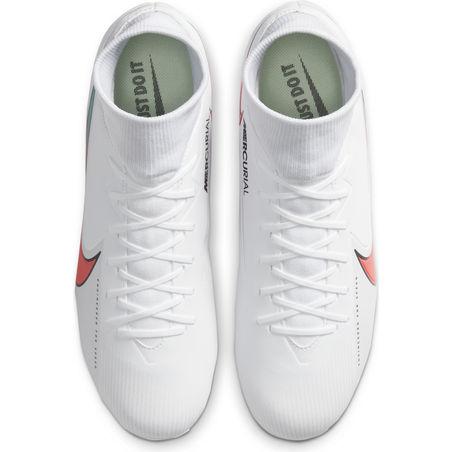 Nike Mercurial Superfly VII Academy FG/MG blanc rouge