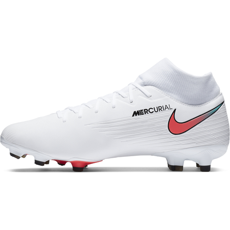 Nike Mercurial Superfly VII Academy FG/MG blanc rouge