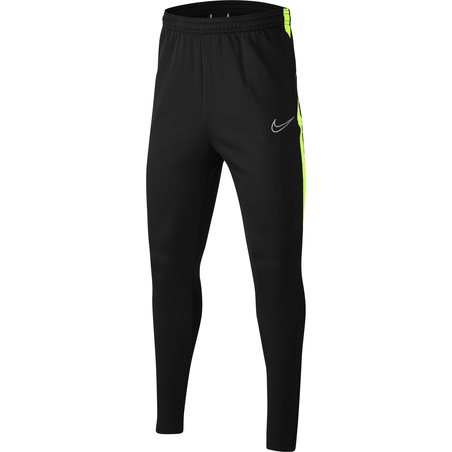 Pantalon survêtement junior Nike Therma noir jaune