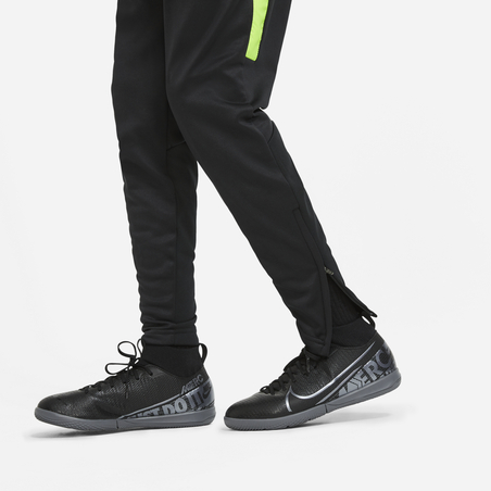 Pantalon survêtement junior Nike Therma noir jaune