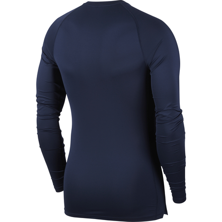 Sous-maillot manches longues Nike Pro bleu