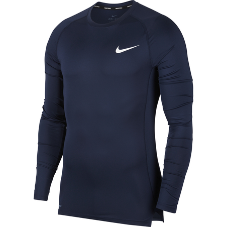 longues Nike Pro bleu sur