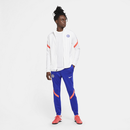 Pantalon survêtement Chelsea bleu rouge 2020/21