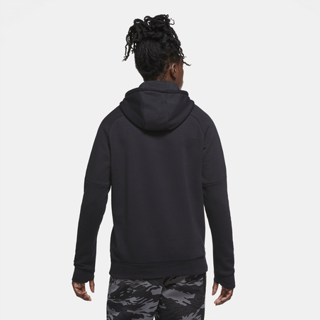 Sweat à capuche AS Roma GFA FLeece noir 2020/21
