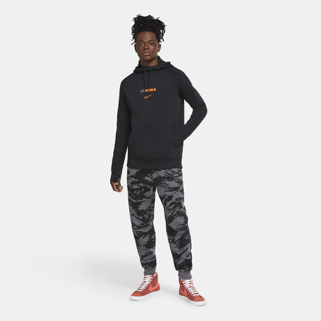 Sweat à capuche AS Roma GFA FLeece noir 2020/21