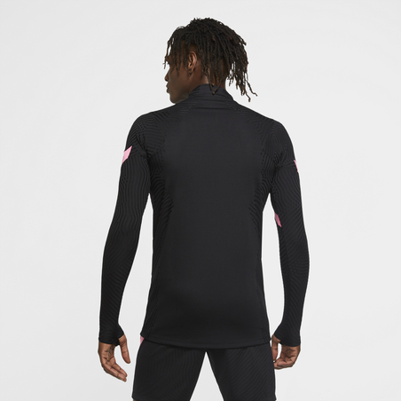 Sweat zippé FC Barcelone VaporKnit noir bleu 2020/21