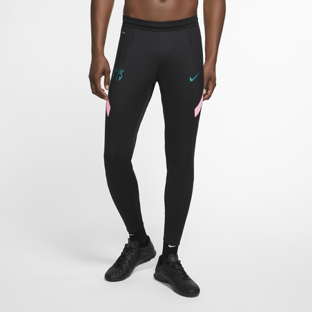 Pantalon survêtement FC Barcelone VaporKnit noir rose 2020/21