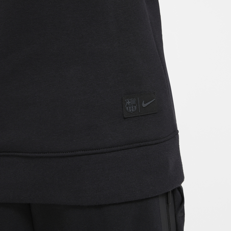 Sweat à capuche junior FC Barcelone noir 2020/21
