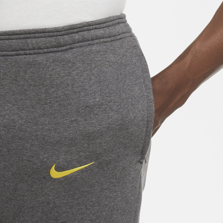 Pantalon survêtement Tottenham GFA Fleece gris jaune 2020/21