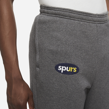 Pantalon survêtement Tottenham GFA Fleece gris jaune 2020/21