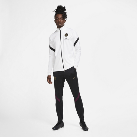 Ensemble survêtement PSG blanc noir 2020/21