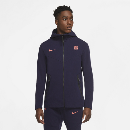 Veste survêtement Chelsea TechFleece bleu foncé 2020/21