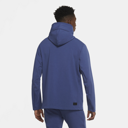 Veste survêtement Tottenham TechFleece bleu jaune 2020/21