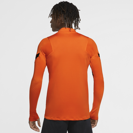 Sweat zippé AS Roma orange 2020/21
