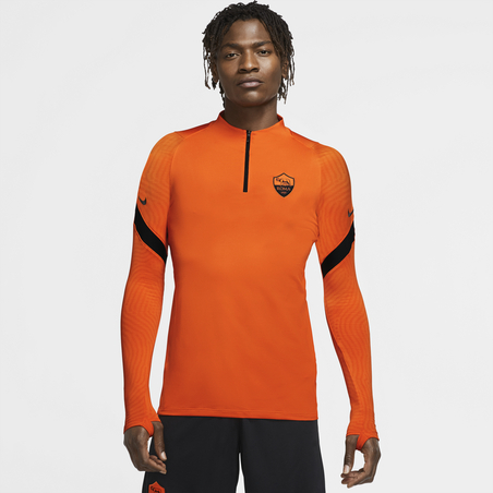 Sweat zippé AS Roma orange 2020/21