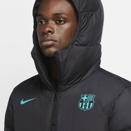 Manteau long FC Barcelone noir vert 2020/21