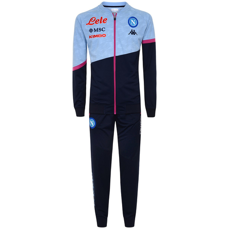 Ensemble survêtement Naples bleu rose 2020/21