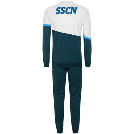 Ensemble survêtement Naples blanc bleu 2020/21