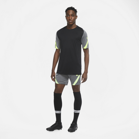 Maillot entraînement Nike Strike noir jaune