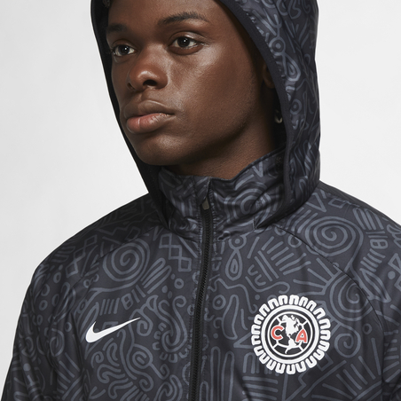 Veste imperméable Club America noir 2021