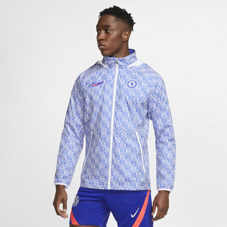 Veste imperméable Chelsea bleu blanc 2020/21