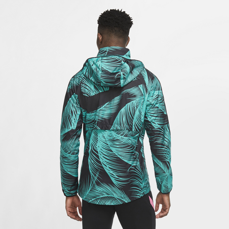 Veste imperméable FC Barcelone vert 2020/21