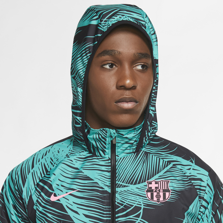 Veste imperméable FC Barcelone vert 2020/21