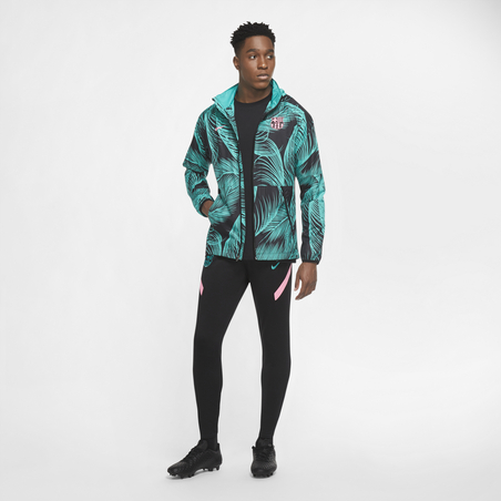 Veste imperméable FC Barcelone vert 2020/21