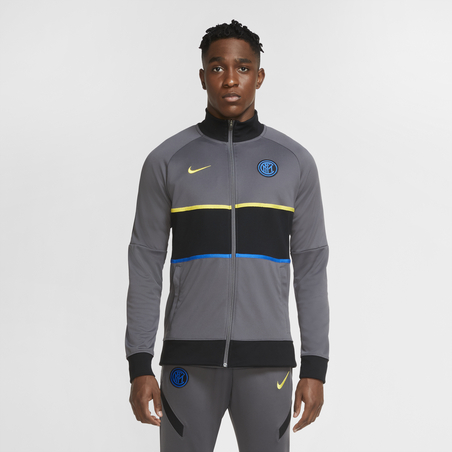 Veste survêtement Inter Milan Anthem I96 gris 2020/21
