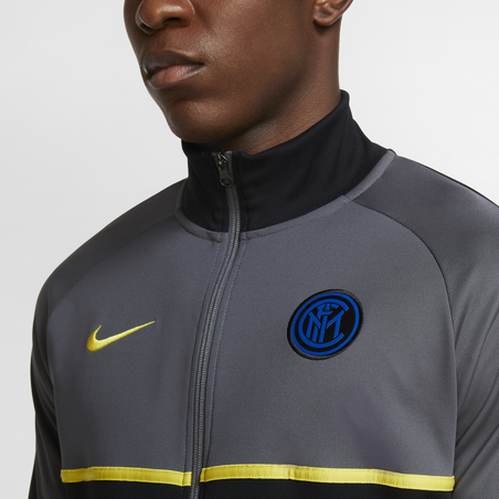 Veste survêtement Inter Milan Anthem I96 gris 2020/21