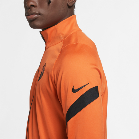 Ensemble survêtement AS Roma orange noir 2020/21