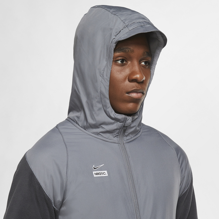 Veste survêtement Nike F.C. Winter gris