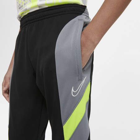 Pantalon survêtement junior Nike Academy noir jaune