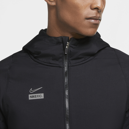 Veste survêtement Nike F.C. Winter noir