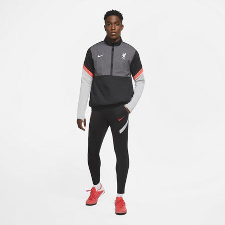 Pantalon survêtement Liverpool Strike noir rouge 2020/21