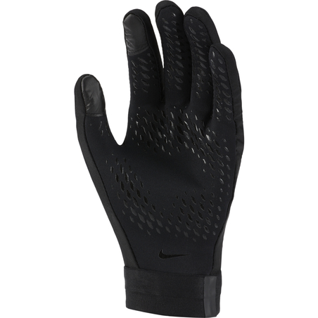 Gants joueurs Nike Academy Hyperwarm noir gris