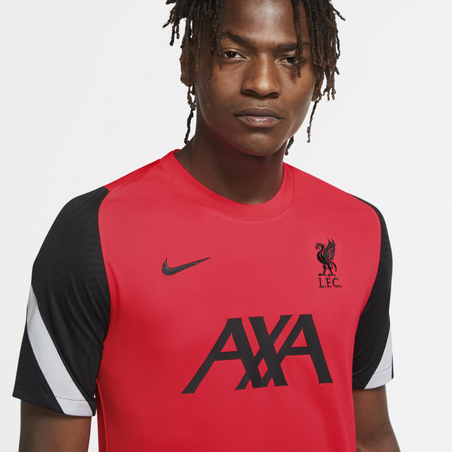 Maillot entraînement Liverpool rouge noir 2020/21