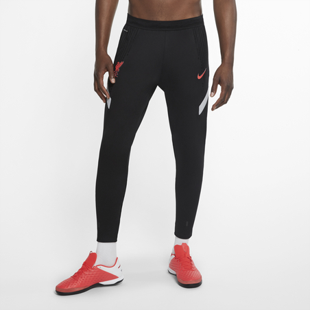 Pantalon survêtement Liverpool VaporKnit noir rouge 2020/21