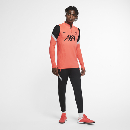 Pantalon survêtement Liverpool VaporKnit noir rouge 2020/21