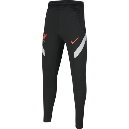 Pantalon survêtement junior Liverpool Strike noir rouge 2020/21
