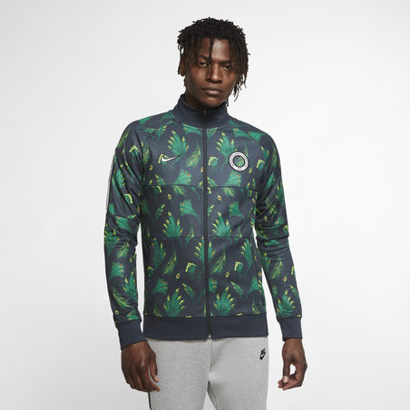 Veste survêtement Nigéria Anthem I96 vert 2020/21