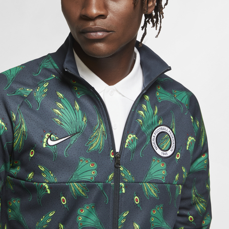 Veste survêtement Nigéria Anthem I96 vert 2020/21